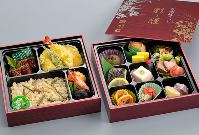 会席弁当二段重「山吹」やまぶき