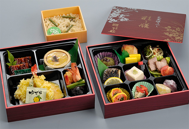 会席弁当二段重「石蕗」つわぶき