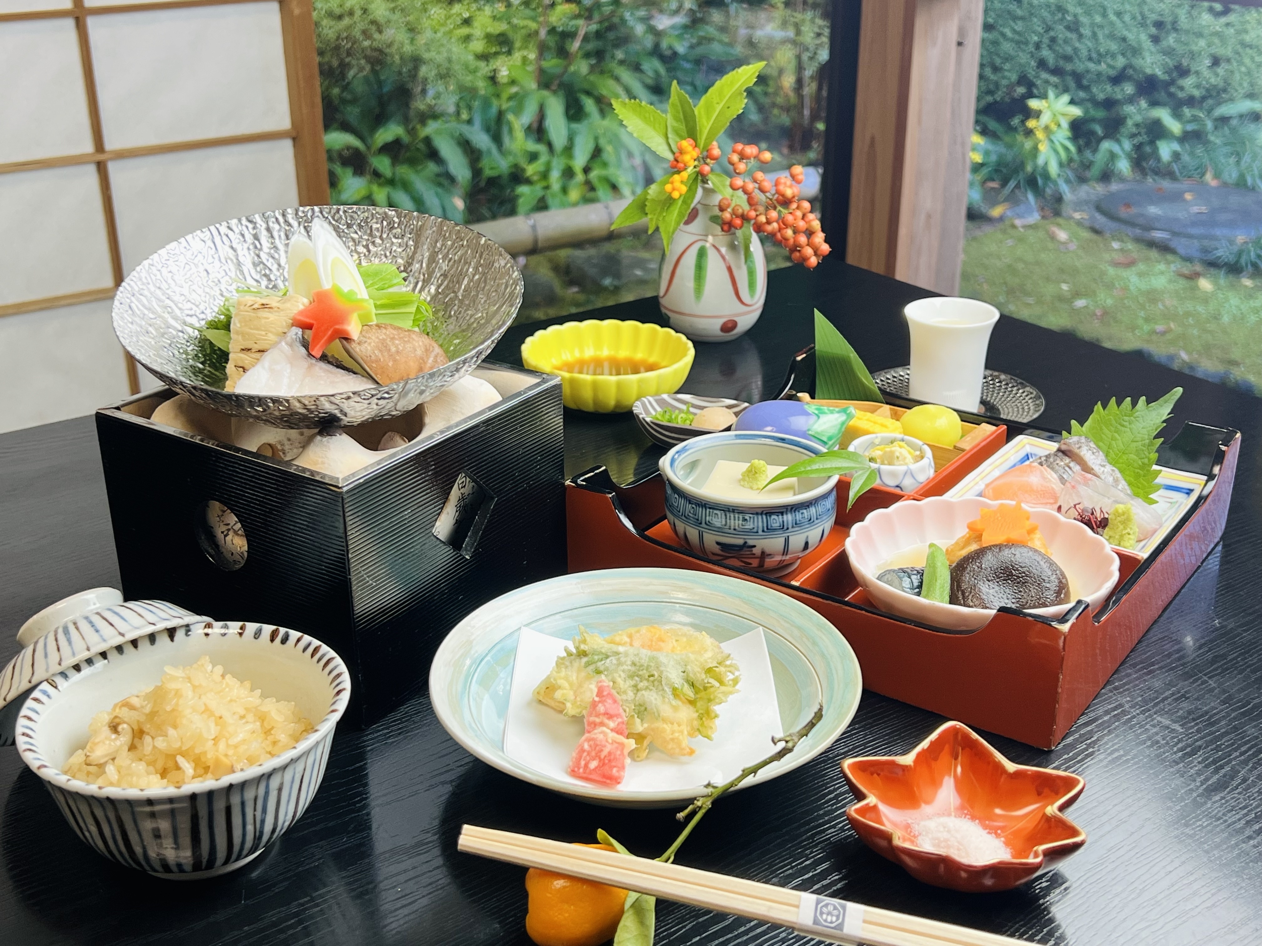 ランチのお料理／新着情報 - 浜松の懐石料理／天竜膳三好（浜松市天竜